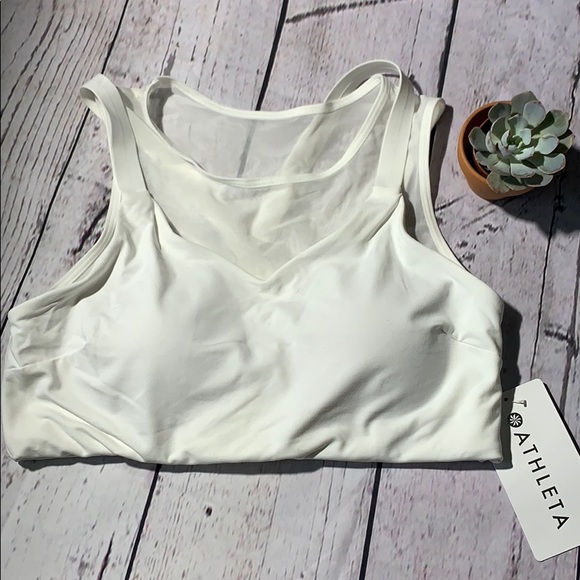 Athleta Mesh Crop Bra - Picture 2 of 5